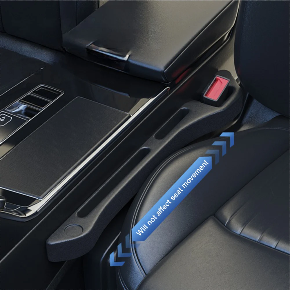 New Car Seat Gap Filler Leak-proof Side Seat Gap Plug Strip Storage For Chevrolet Malibu Onix Equino Orlando Cruze Spark Volt