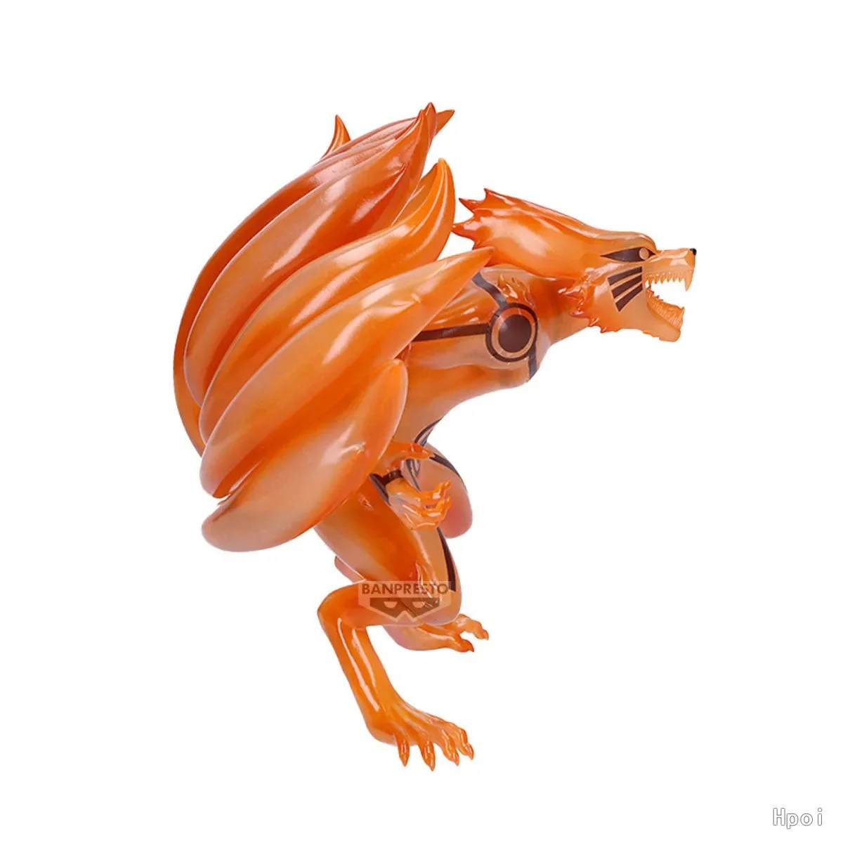 Oryginalne, autentyczne produkty BANDAI Naruto Kurama Shippuuden Kyuubi II Figurki Akcji z Kreskówek Anime Kolekcjonerskie Ozdoby Model