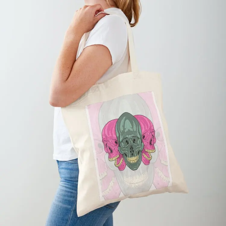 

TripleHeads Tote Bag Women's handbag bag for beach Cloth bag large tote