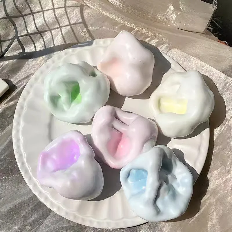 Super cute squishy Soft Feel Table Toys Ultra-thin Ice Skin Stress ball Relieving squishy Toys Women children toy wholesale