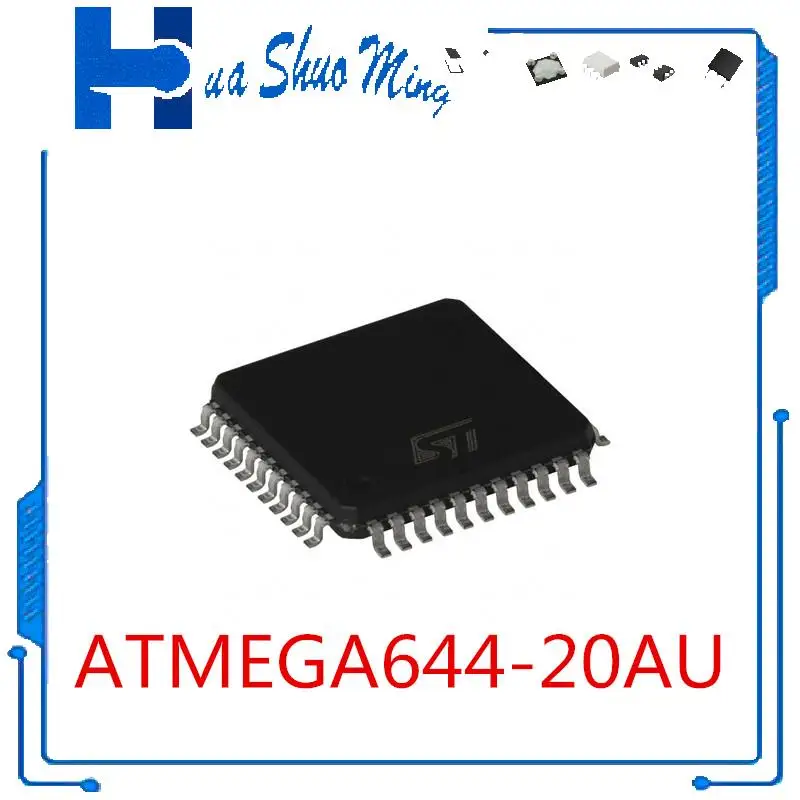 1-10Pcs/Lot  ATMEGA644-20AU ATMEGA644 TQFP-44