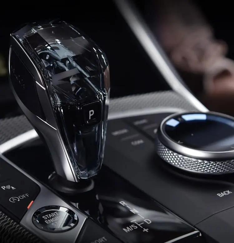 Suitable for BMW Full Range Gear Knob Crystal Gear Knob Hot Sale Body Kit Three-Piece Car Diamond Crystal Gear Shift Knob