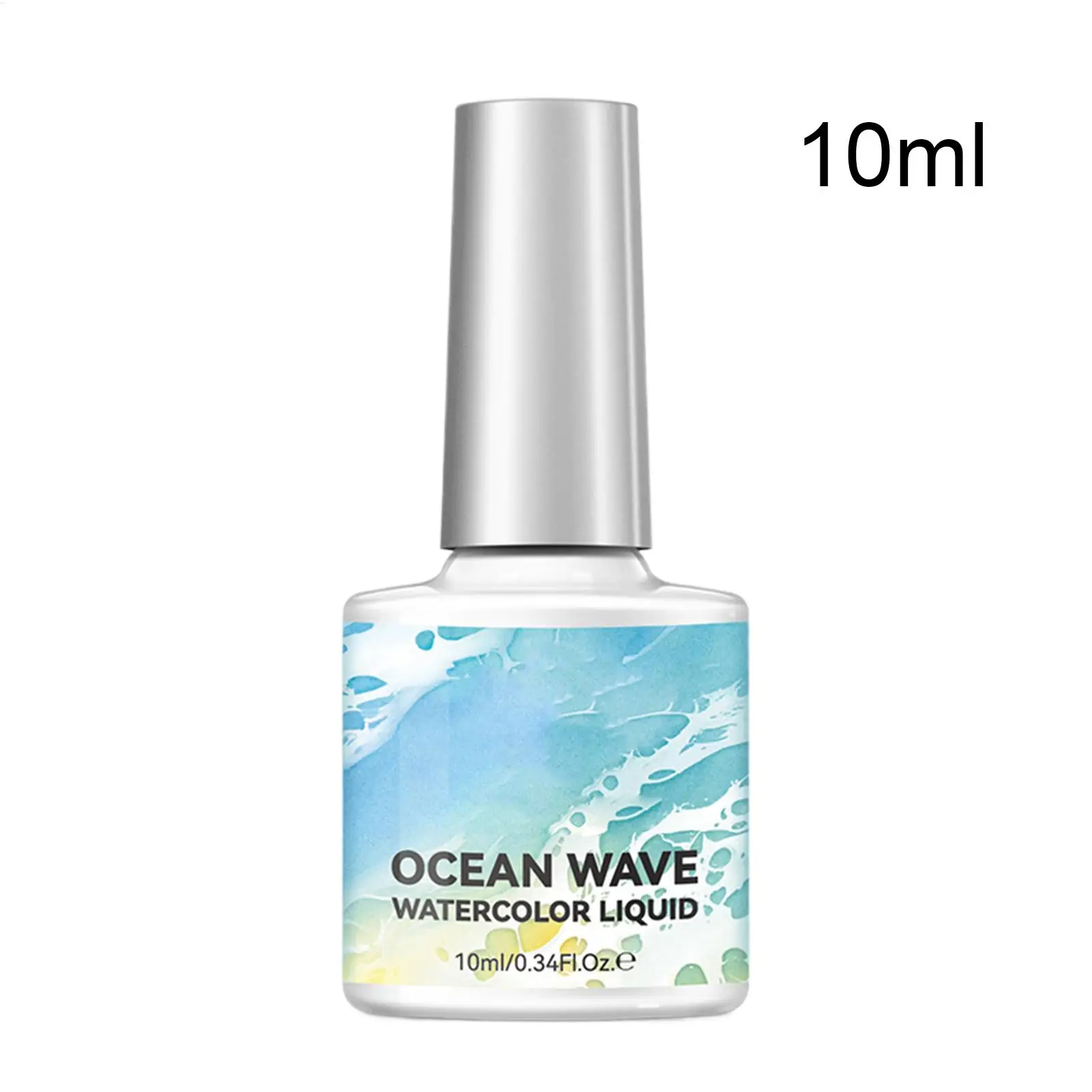10ml Watercolor Gradient Gel Nail Polishin Fingernail Paint For Manicurist Salon Home Men Youth Stage Performance Art Nails Glue