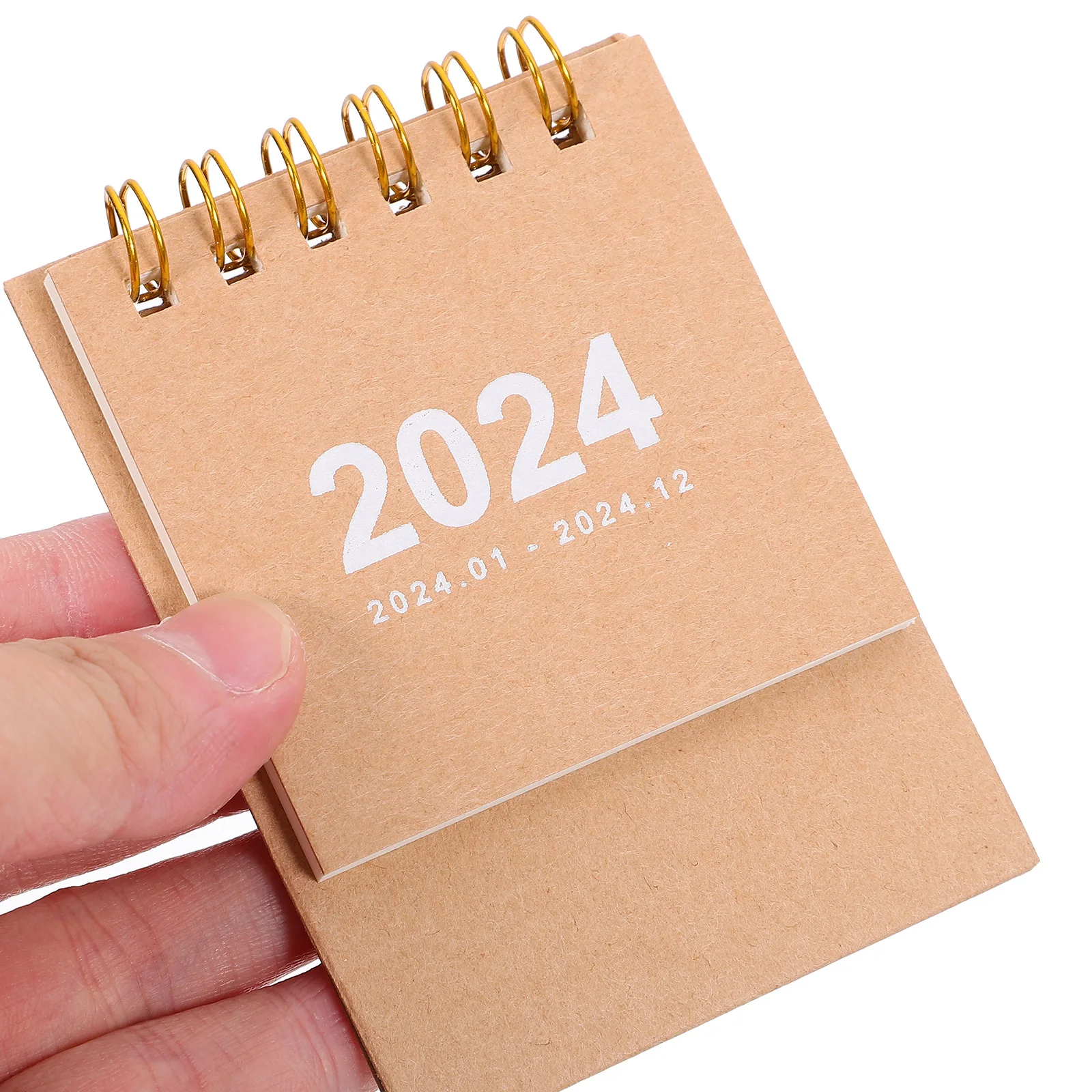 تقويم مكتبي صغير 2024، مخطط شهري محمول لسطح الطاولة، ملحقات مكتبية مزخرفة، اختيار هدية، تقويم صغير #1