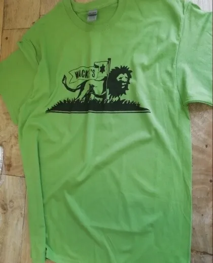 Wackies Records T Shirt Reggae Music Label Jammys Firehouse Trojan Jamaica K153