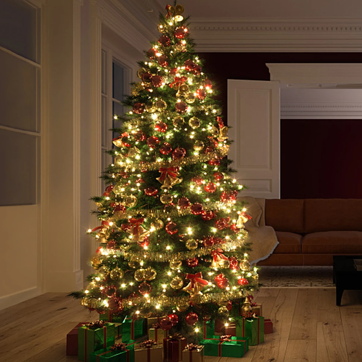 24V Filo di Rame LED String Light Lucine 50M 100M Natale Led Ghirlanda Lampada Camera Da Letto Giardino Esterno Capodanno Decor Illuminazione
