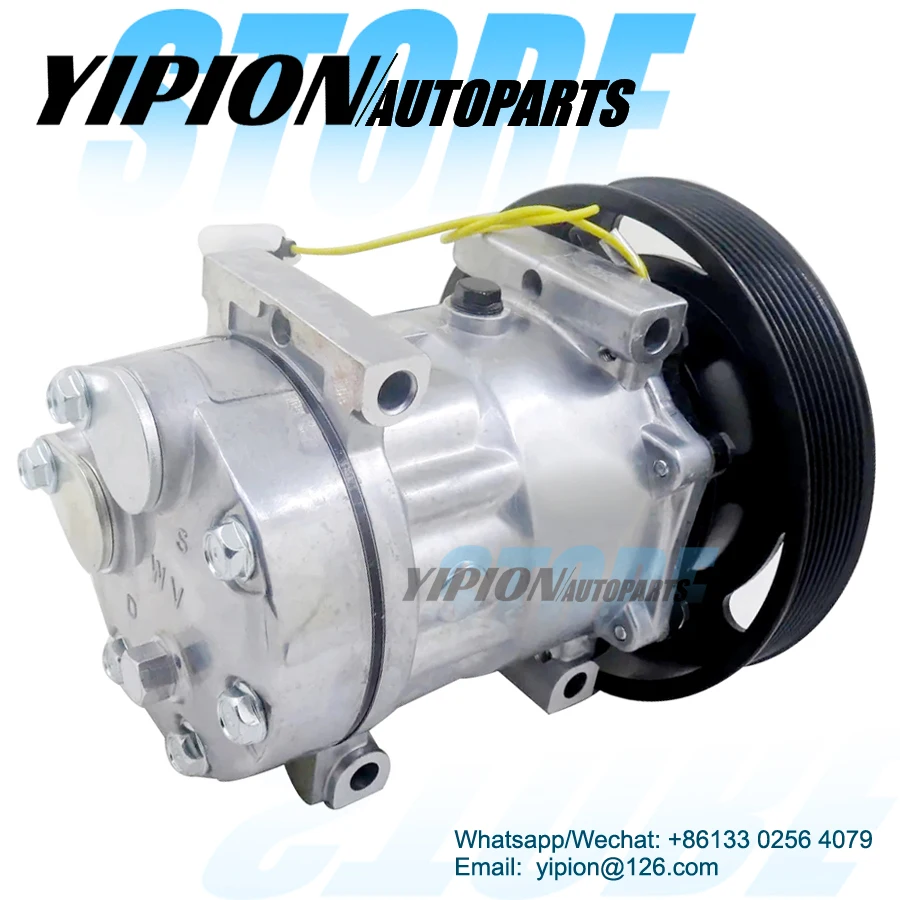 For Car Volvo AC Compressor 24V SD7H15 for Volvo Truck FH FM FH16 85000458  84094705  20587125 SANDEN 4324 4326 4134