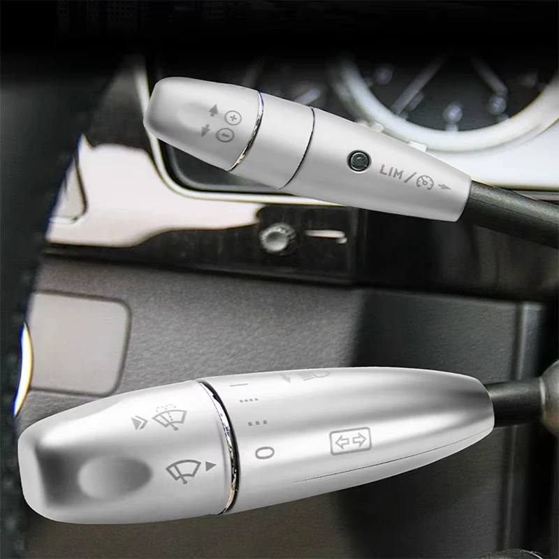 

For Mercedes Benz C E S Class W204 W212 W221 Accessories Car Styling Wiper Shift Lever Cruise Sequins Cover Trim Frame Stickers