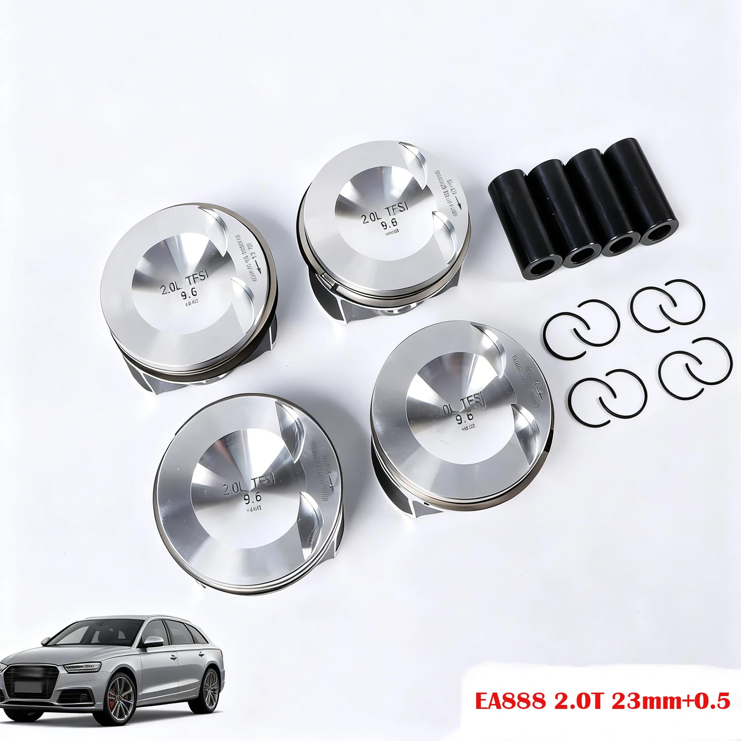 4pcs Φ23mm+0.5 2.0T Engine Piston Set 82.51mm EA888 for VW Tiguan AUDI A4 A5 Q3 Q5 TT 06H 107 065DM Auto Parts