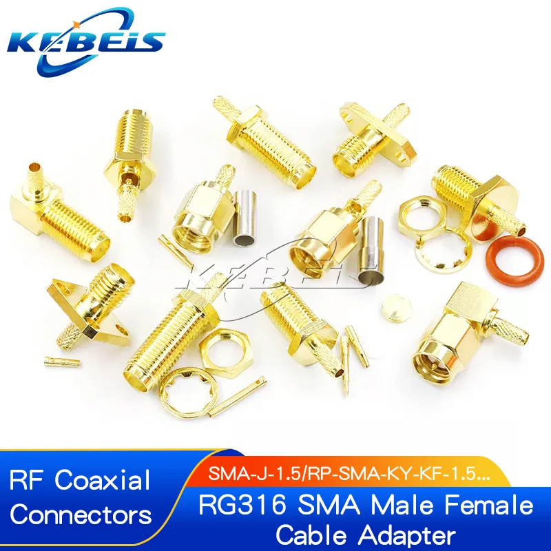 2PCS SMA-J-K-JW-KW-… - image