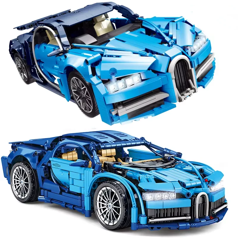 42083 1355PCS Technical 1:14 Racing Sport Car Model Building Blocks City Mechanical Speed Vehicle Supercar Bricks Puzzle Kid Toy