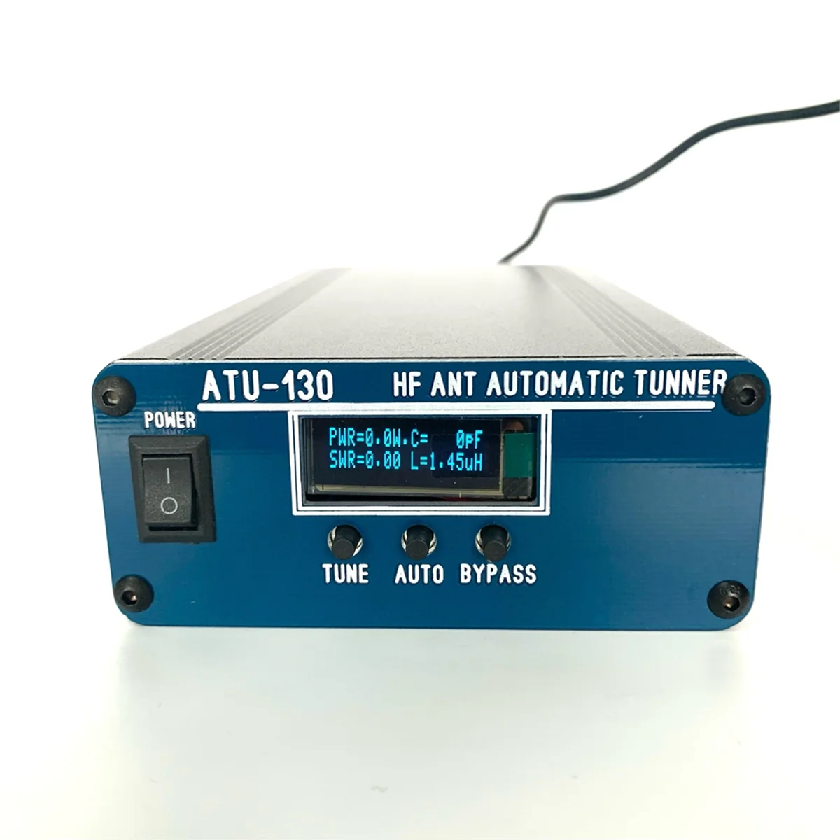 

AT14A ATU-130 150W 3.5-54MHz 5Ohm-1.2KOhm HF Automatic Shortwave Antenna Tuner 11-14VDC Power Supply Antenna Tuner Equipment