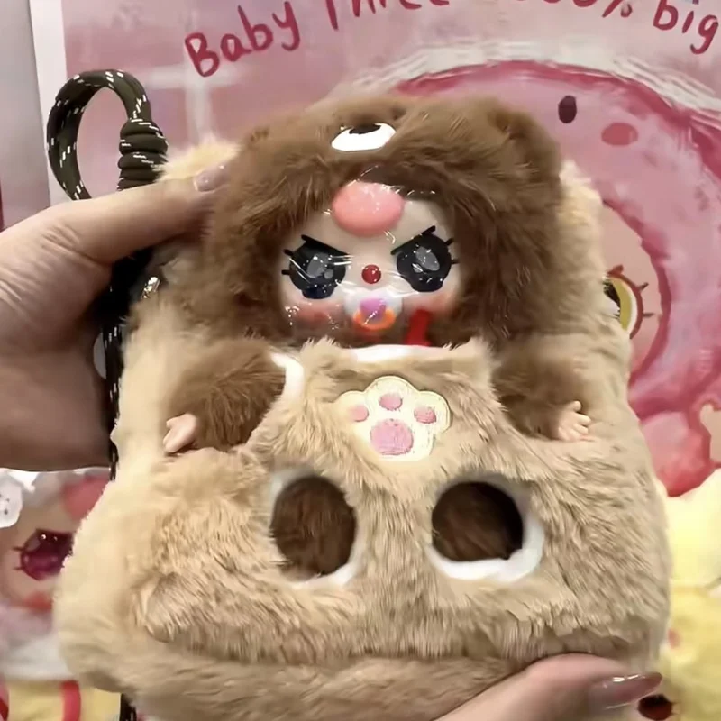 Pluszowa torba na ramię Baby Three Limited Edition z odpinaną zawieszką Niespodzianka Blind Box Akcesorium podróżne do telefonu komórkowego Śliczna zabawka