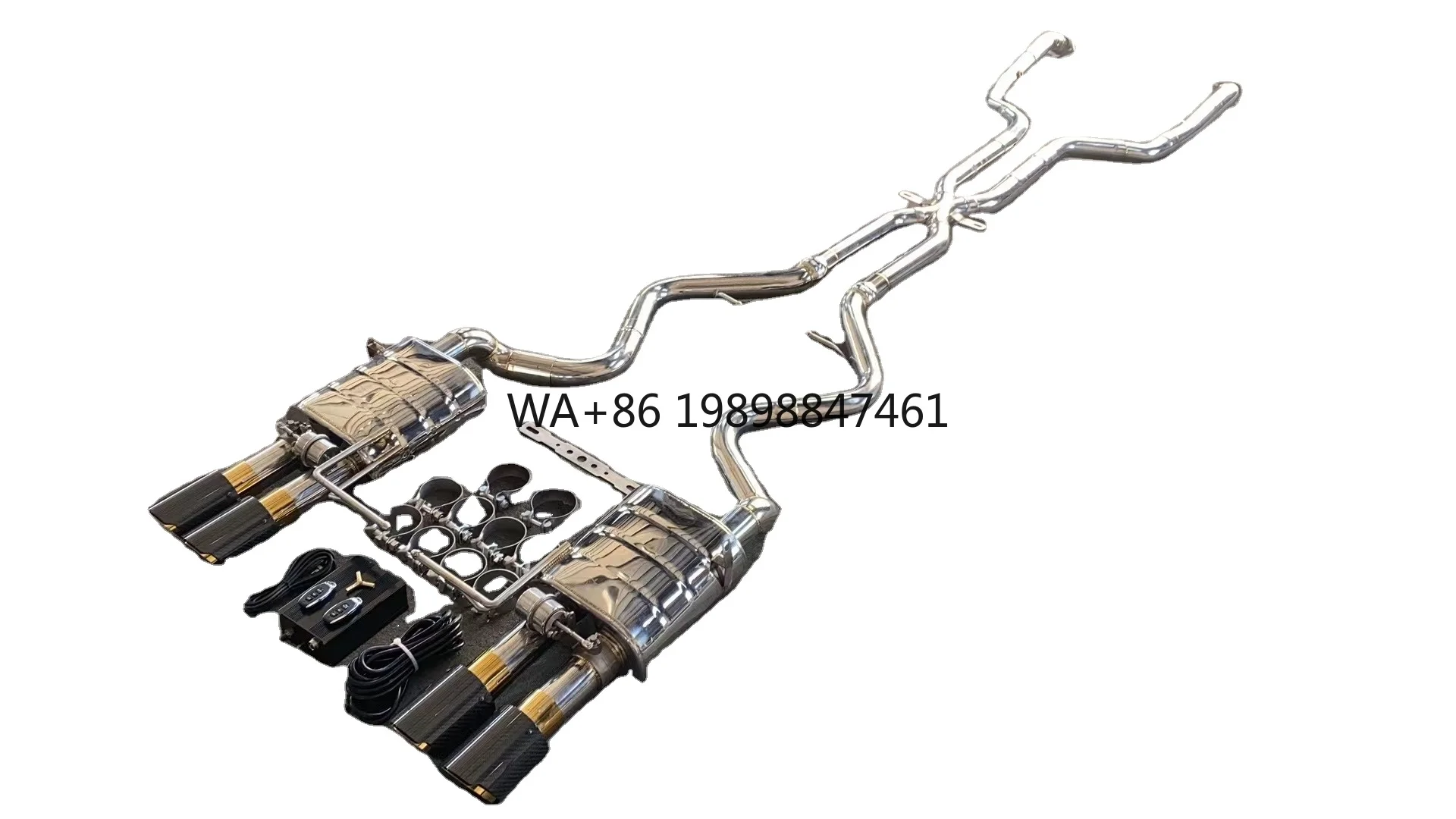 

304SS Or Titanium Exhaust Catback For BMW M3 E90 E92 4.0L 2009-2013