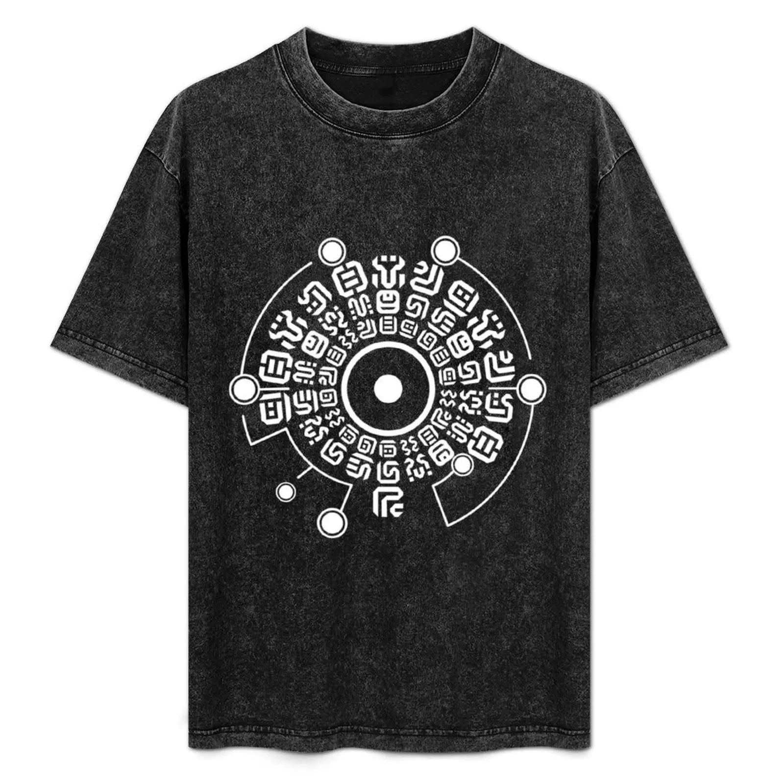 

Sheikah Rune T-Shirt Holiday Casual Short Sleeve Top