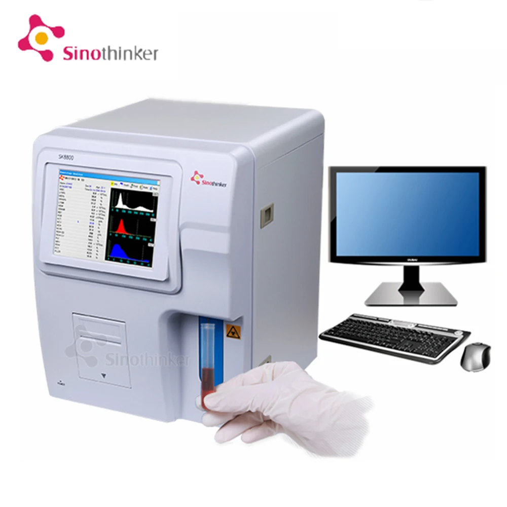 

2024 Newest Laboratory Equipment Hematologi Analyzer Automatic Blood Tesy Cbc Machine Hematology Analyzer