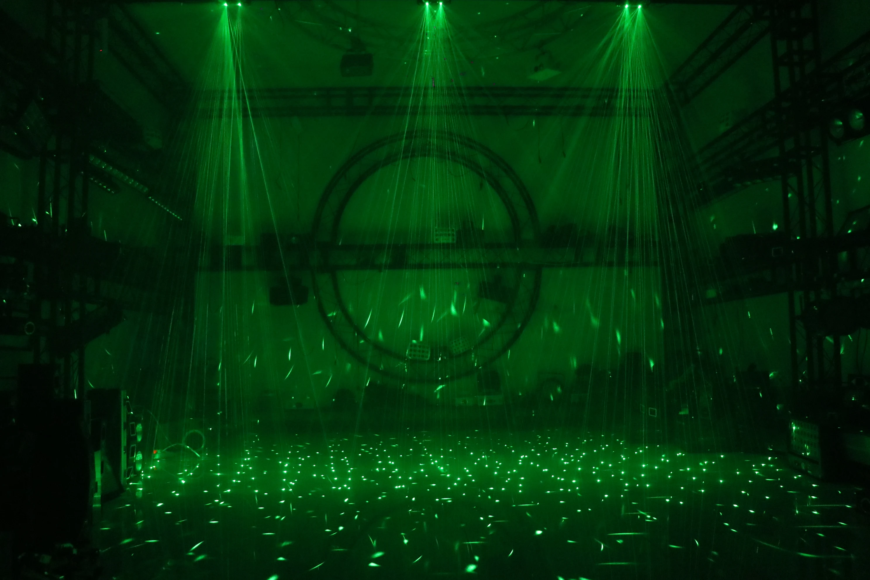 Fireions 6-in-1 with Remote Control 45W Stage Light Laser Pattern Magic Ball Effect Light DMX Self Propelled Disco Light