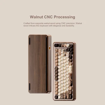 8 best sales लकड़ी का कीबोर्ड - №4