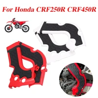 Accesorios cubierta de marco protección Protector de carenado lateral para Honda CRF250R CRF450R CRF250 R CRF 250 450 R CRF 250R 450R