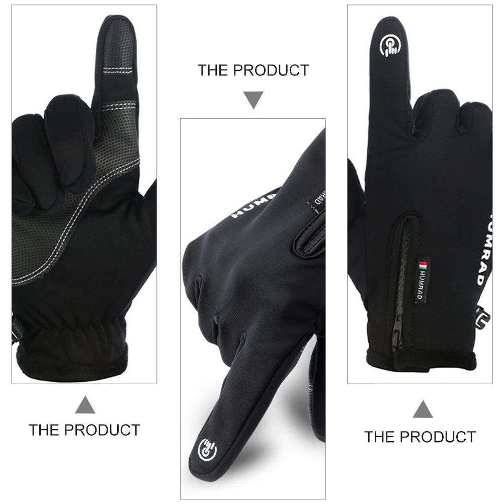 

Ветрозащитные водонепроницаемые женские и мужские черные маленькие зимние уличные лыжные перчатки, теплые перчатки для верховой езды, бега, альпинизма, велоспорта, рыбалки