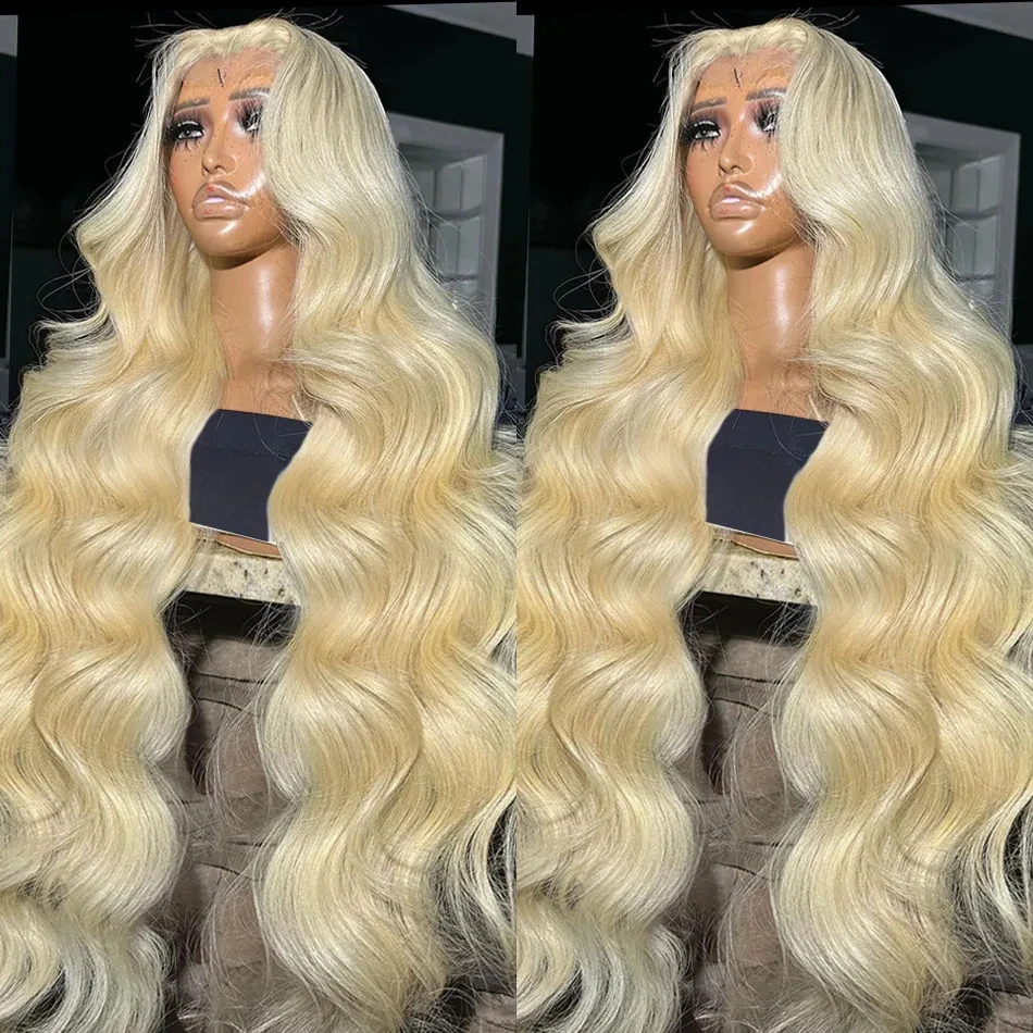 

613 Blonde Wig Body Wave 13x4 13x6 Lace Front Human Hair Wigs For Black Women HD Transparent Glueless Brazilian Lace Frontal Wig