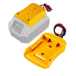 For Dewalt 18V/20V Max Battery Adapters Dock Power DIY Battery Converter Connector 12AWG Home Power Tools Parts Replacement
