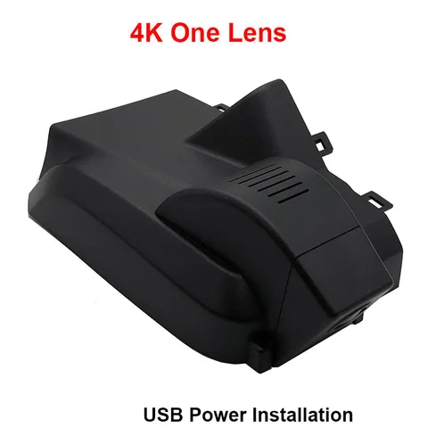 4K HD 2160P легко устанавливаемый Автомобильный видеорегистратор Wifi видеорегистратор для GEELY Atlas PRO/STAR ZONE 2020 2021 USB порт