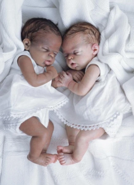 

NPK 10'' Unfinished DIY Blank Doll Parts Kit Reborn Mini Reborn Doll Katie Soft Touch Lifelike Prototypes