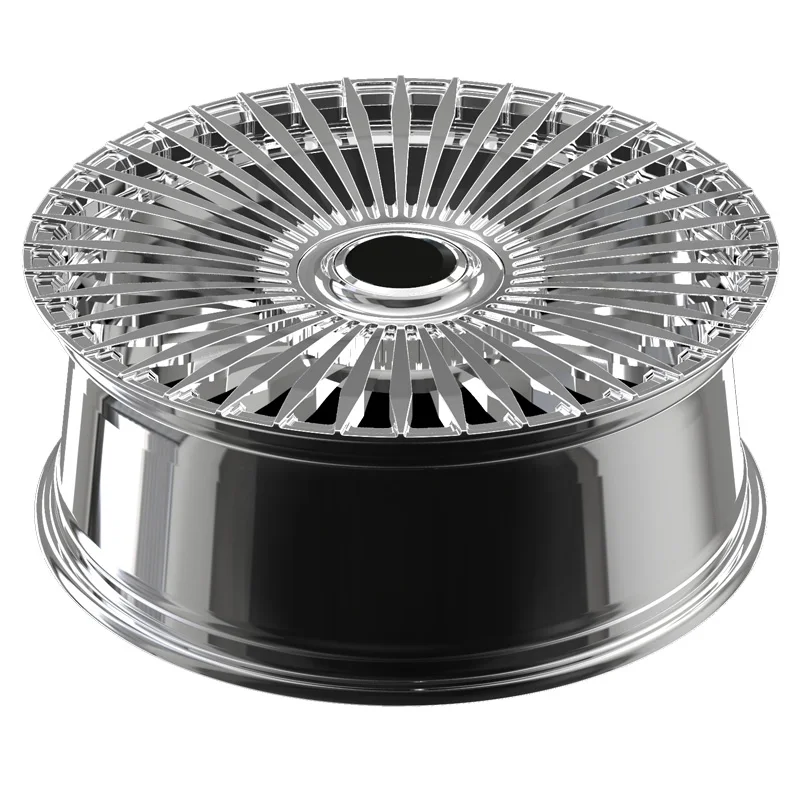 Multi Spoke Brushed Polished 5x112 19-22 Inch 6061T6 Alloy Wheels For Maybach For BMW For Rolls-Royce