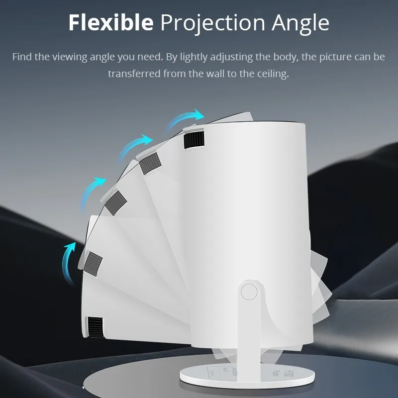 Hotack Latest HY300 Full HD Home Theater Video Projecteur Smart Android Wireless Phone Proyector Portable Mini 4K Projector