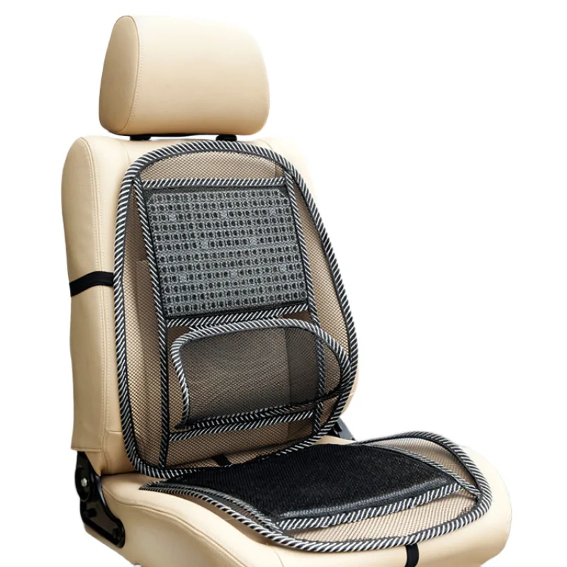 Bamboo Silk Summer Massage Cool Pad Bamboo Cushion Seat Cover Car Supplies Truck Universal