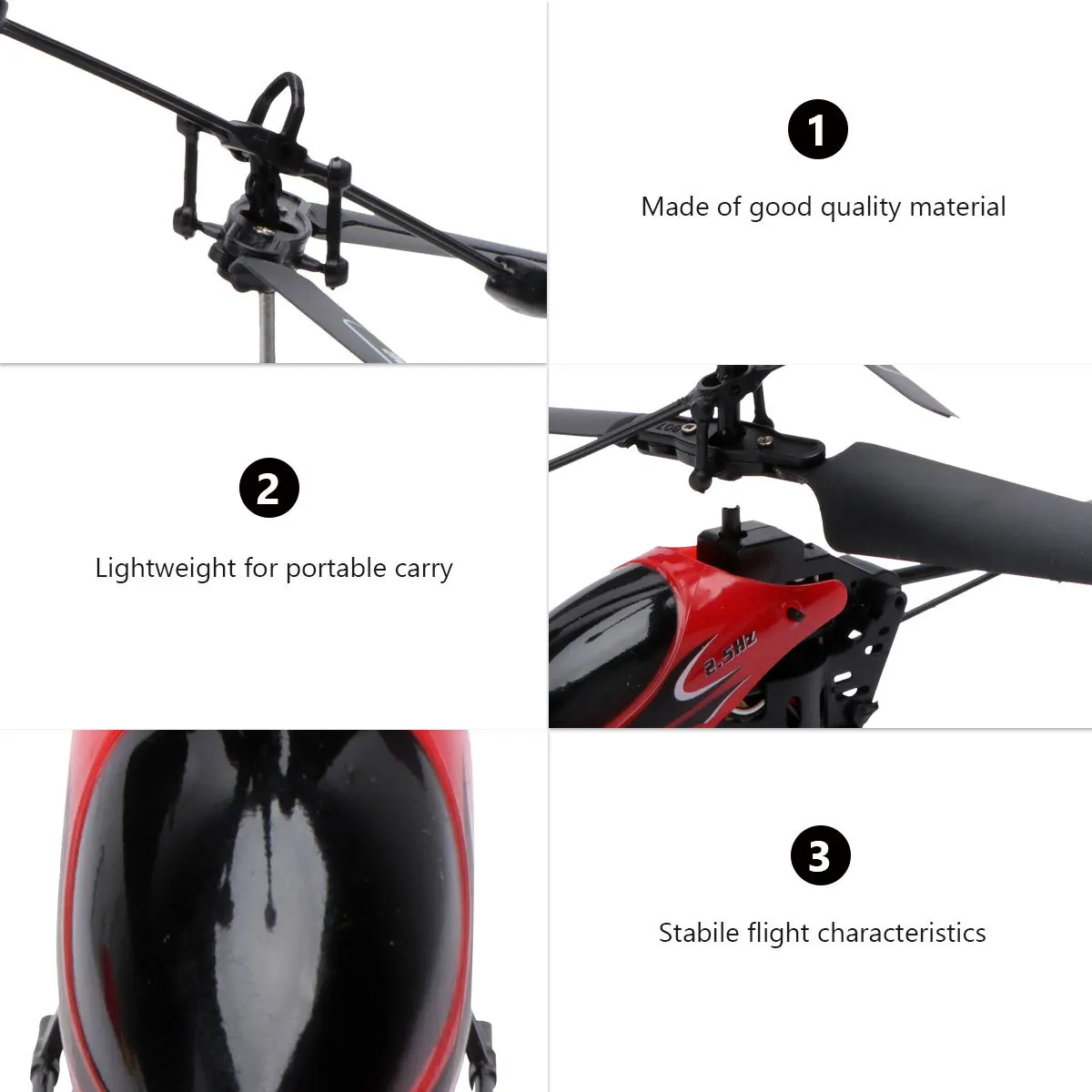 

Mini Helicopter Rc 901 Radio Aircraft 2 Channel LED Light Red Stable Flight Easy Operate Beginner Friendly Rc Helicopter