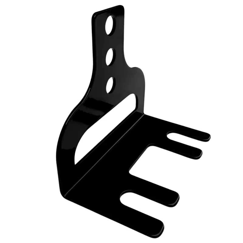 

Gloss Black Adjustable Headlight Bracket Mount Under Headlamp Riser Holder for Harley Dyna Softail Street Bob Sport