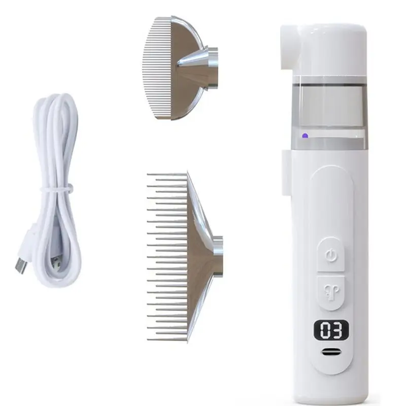 AT63-Dog Hair Clippers Low Noise Pet Trimmer Multi Functional Electric Comb
