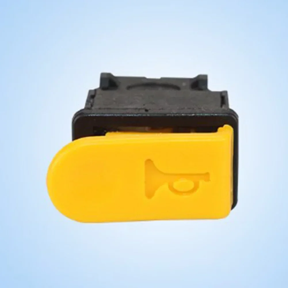 1x Horn Switch Start Switch Handle Switch For  Motorcycle Electric Vehicle Replace Accessories Yellow + Black