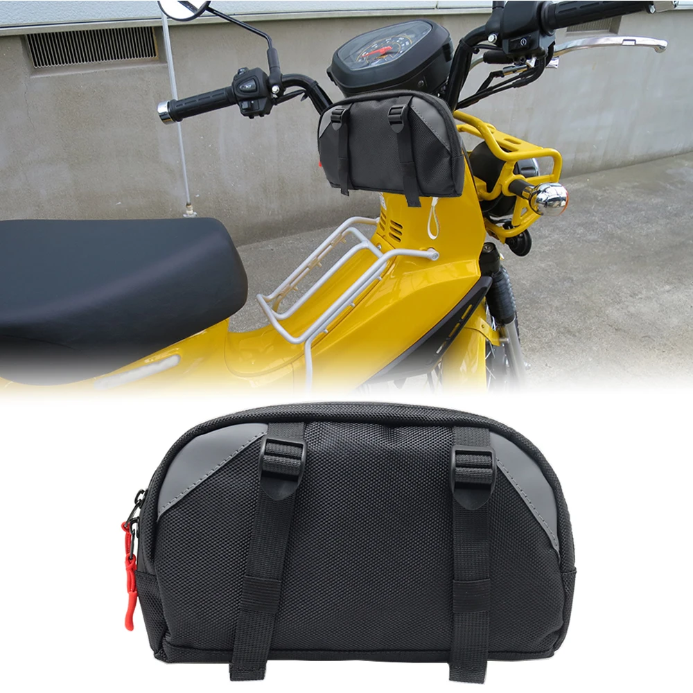 Сумка на руль мотоцикла cc110 для Honda CC110 Cross cub CC 110, универсальная Водонепроницаемая Дорожная сумка на руль, сумка для хранения