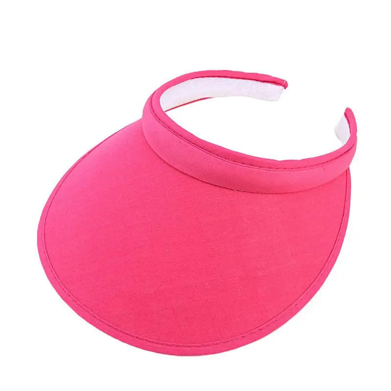 Sonnenblenden für Erwachsene, modische Hüte aus Baumwollimitat, Unisex, für Outdoor-Sport, Damen-Hüte – Detail 6