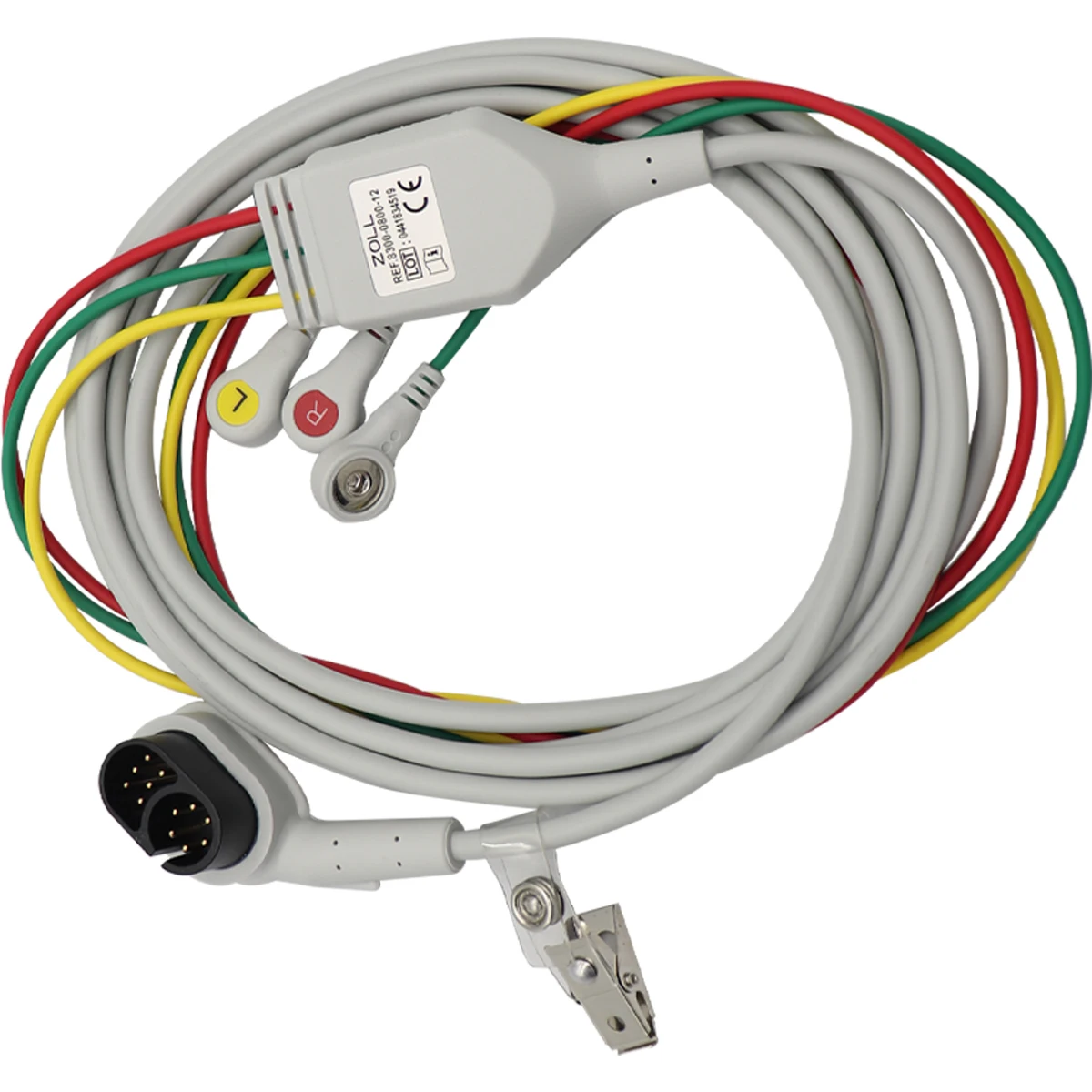 Original 8300-0800-12 ECG Cable with 3-Leads Medical Consumables