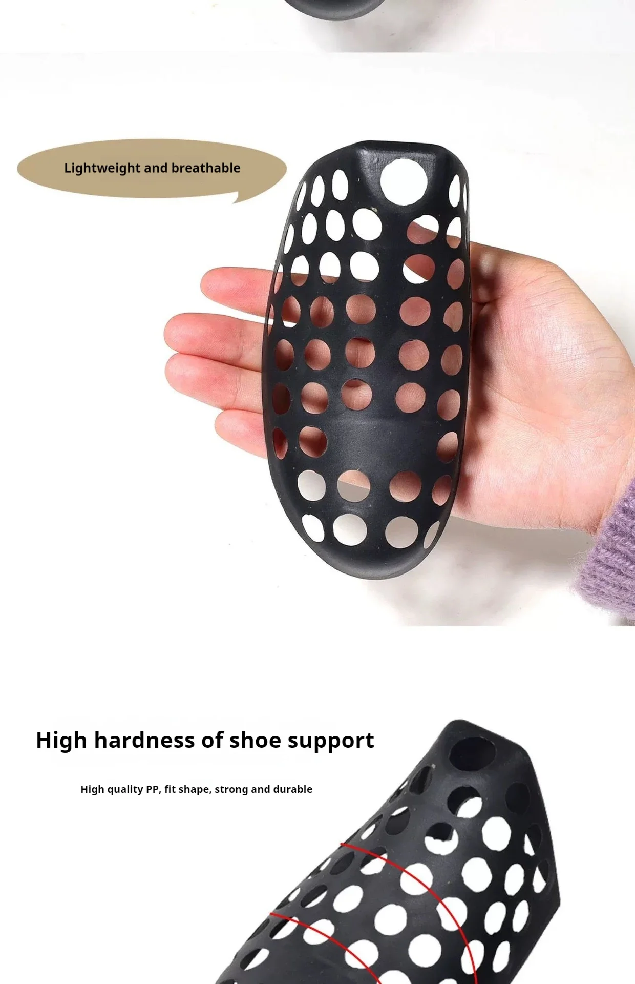 Schuhspanner zum Schutz vor Knitterfalten, Anti-Verformungs-Innenstütze, Schuhdehner, Formgebung, Anti-Knitter-Sneaker, Schuhspanner, 2 Stück/4 Stück – Detail 7