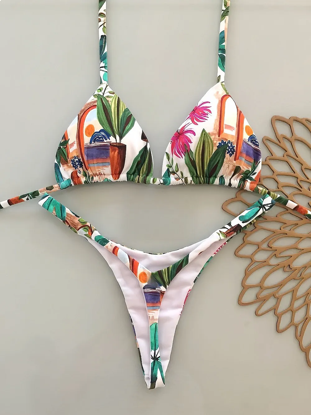 

Micro Bikinis 2026 Push Up Women Swimsuits Sexy Brazilian Bikini Set Thong Bead Swimwear Summer Beachwear