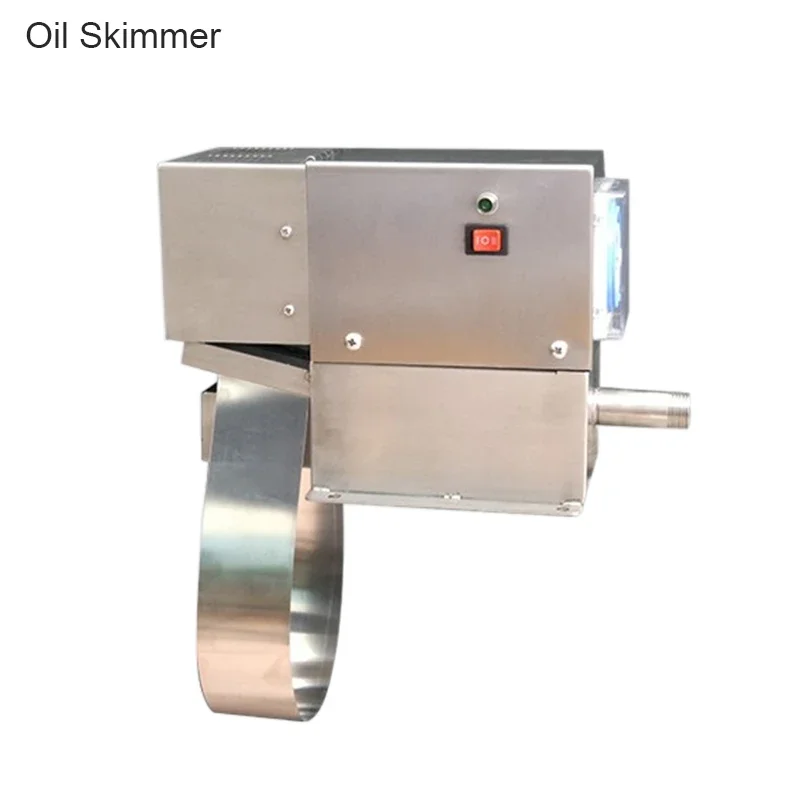 220V NC-40 Industrial Oil-Water Separator Steel Belt Oil Skimmer 5W Oil Scraper Floating Oil Remover Slick