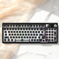 Mechanical Keyboard KIT YINDIAO Y95 3-Mode Wireless Bluetooth Hot Swappable rgb Gasket Customization Gaming Keyboard KIT DIY