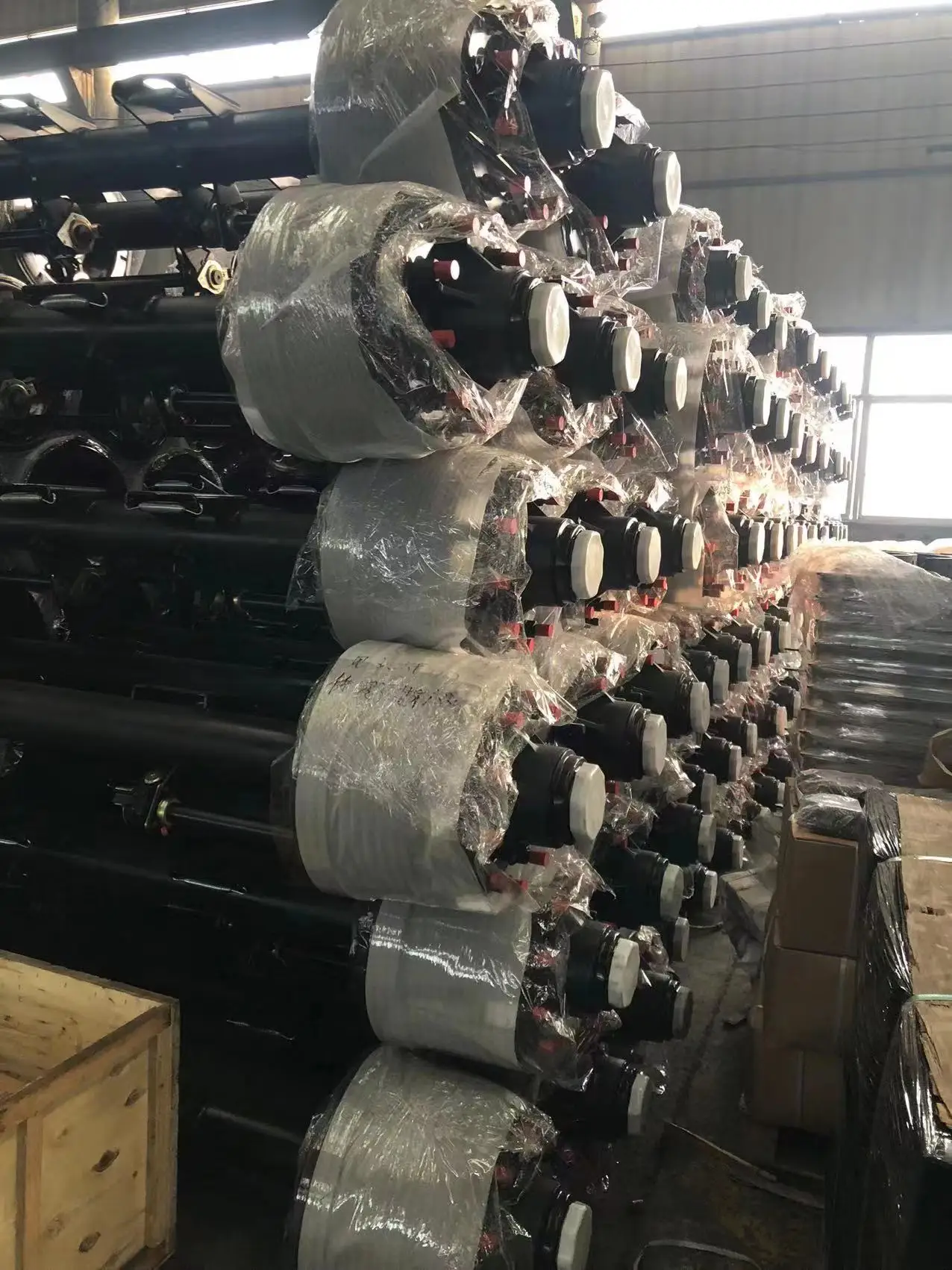 L1 المحور مقطورة خارجية المحور 12 طن 1850 شعاع مربع بإطارات مزدوجة OEM #5