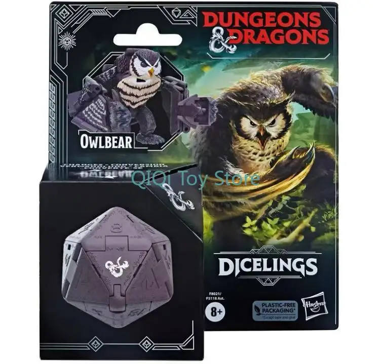 

Hasbro D&D Деформированные двадцатисторонние игральные кости Botcon Special Limited Edition Бурый Медведь Зверь Сова