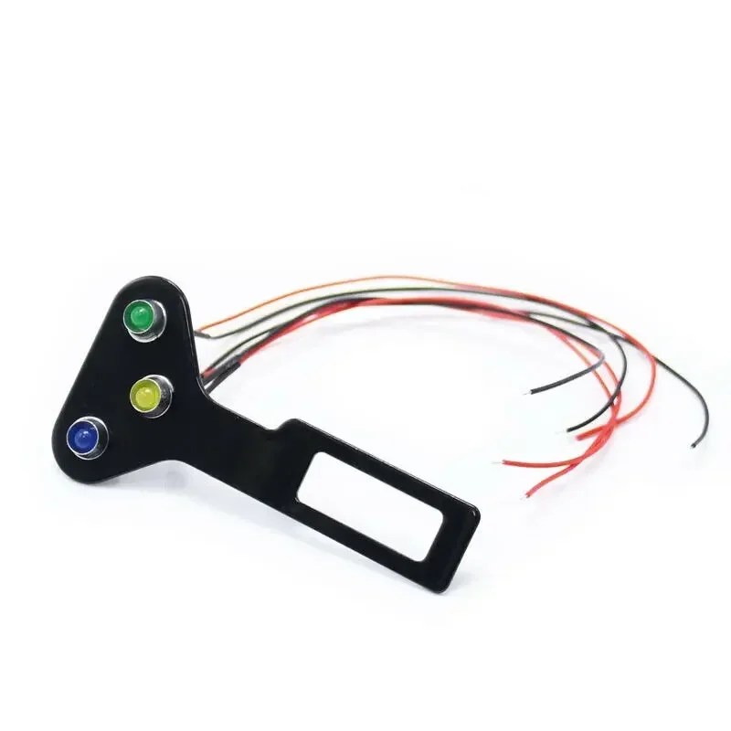 

Riser Mount High Beam Neutral Turn Signal Dash Light Assembly for Honda Kawasaki