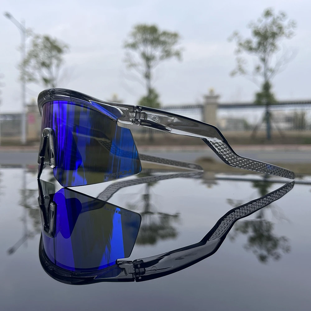 العلامة التجارية مصمم المتضخم الدراجات النظارات الشمسية للرجال مرآة الدراجة نظارات الرجال الذكور الدراجات نظارات Oculos UV400