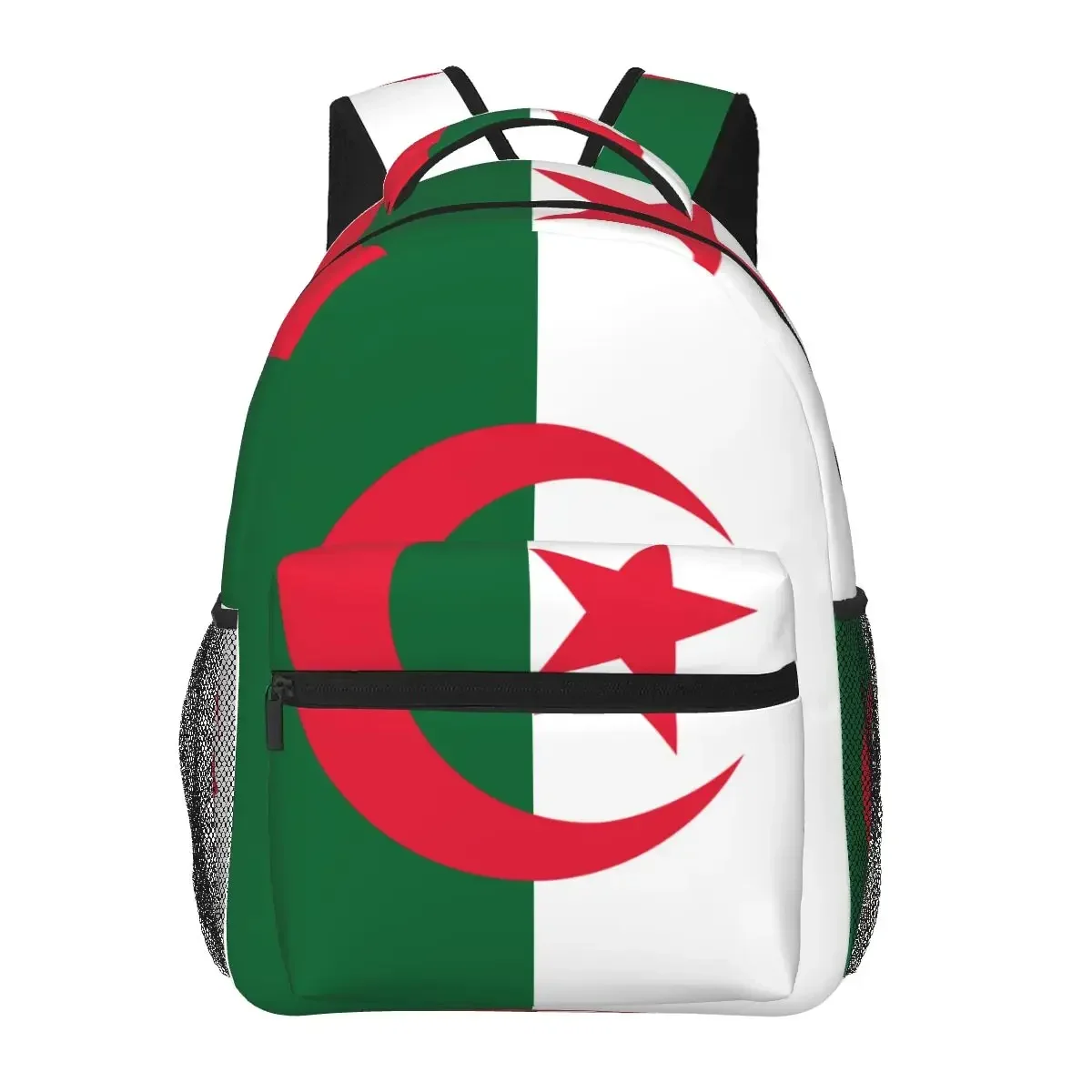 

Women Backpack Flag Of Algeria Fashion Bag for Women Men School Bag Bookbag Mochila