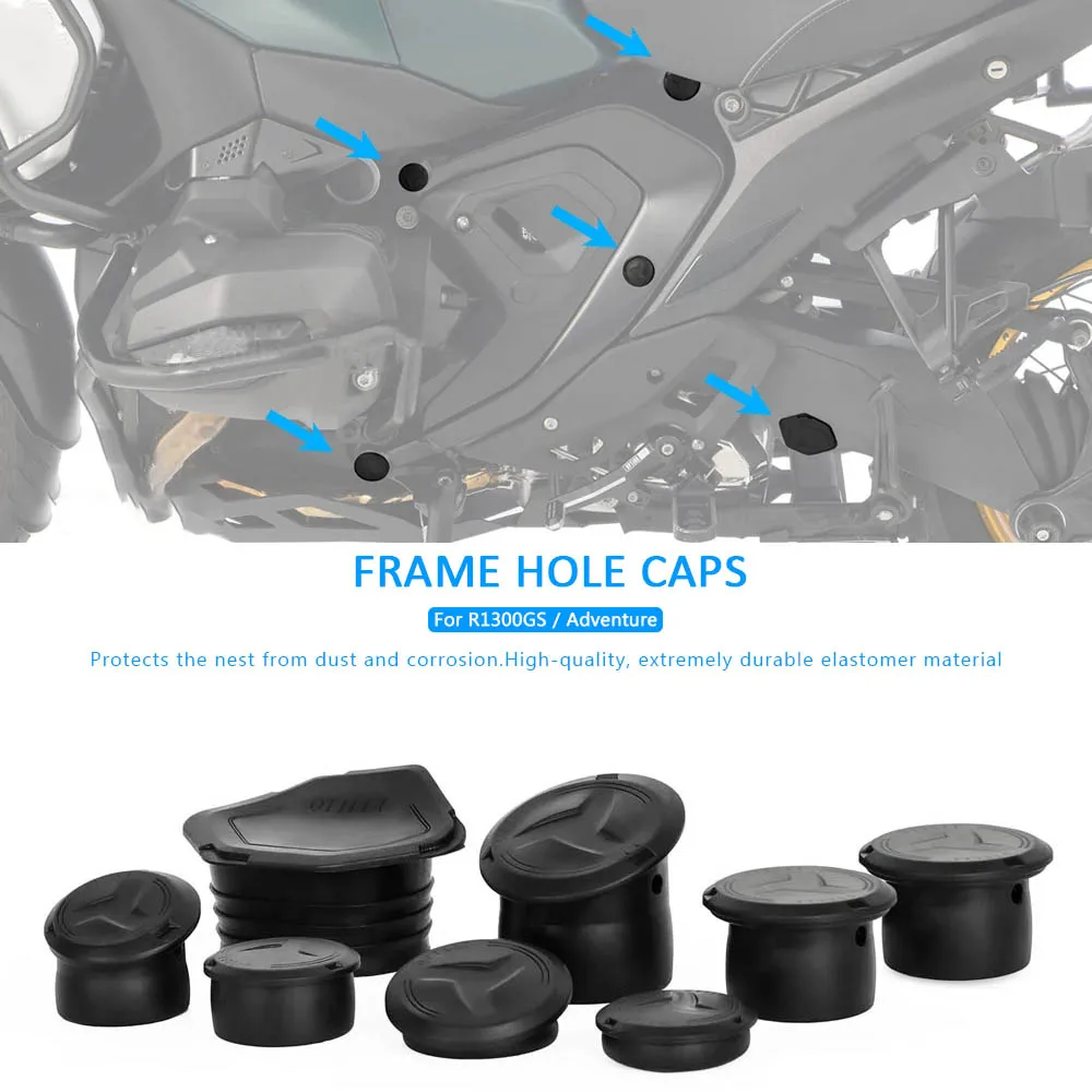 

Motorcycle Frame Cap For BMW R 1300 GS Adventure R1300 GS ADV R1300GS 2023 2024 2025 Accessories Frame Hole Cap Cover Plug