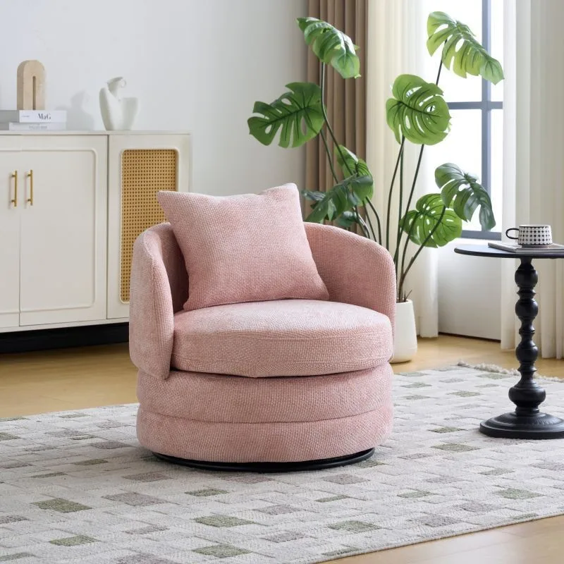 Ins Hamburger Sofa Chair Rotatable Single Lounger for Living Room Balcony Creative Designer Lazy Chair