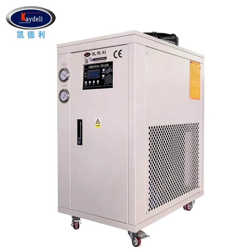 

Kaydeli Beverage Chiller 5hp Water Chiller Wholesale Water Industrial air Cooled Scroll Hermetic Chiller 3 Ton for Cutting